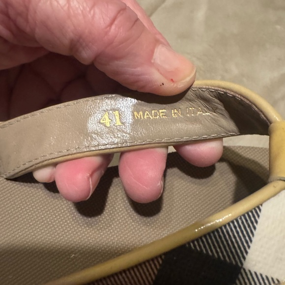 Burberry  Nova check  Pattern Sandals - Picture 3 of 6